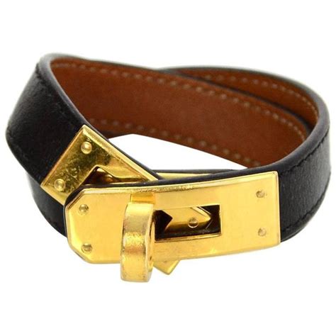 hermes black leather wrap bracelet|hermes bracelet leather price.